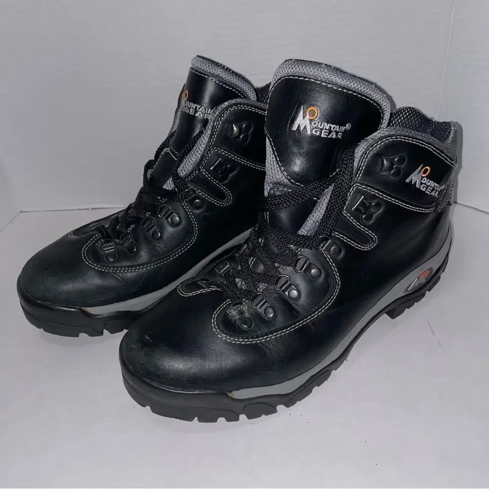 Mountain Gear High Top Hiking Boots Men Size 12 US 46 EU Waterproof Outdoors